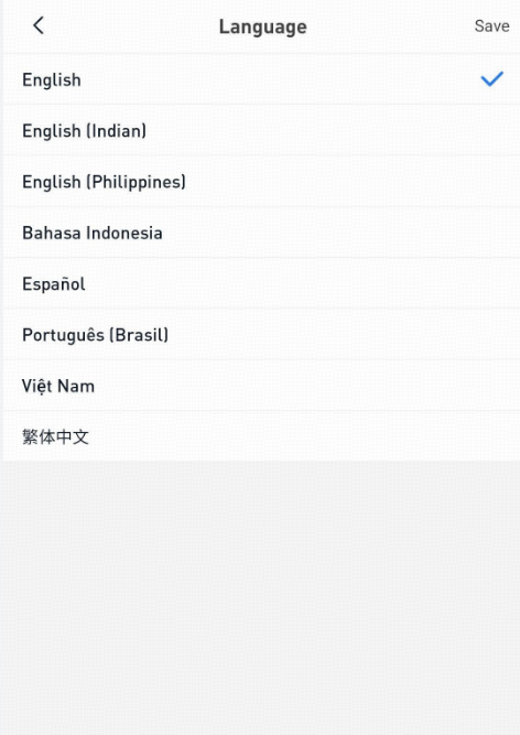 Step 3 - Change Language